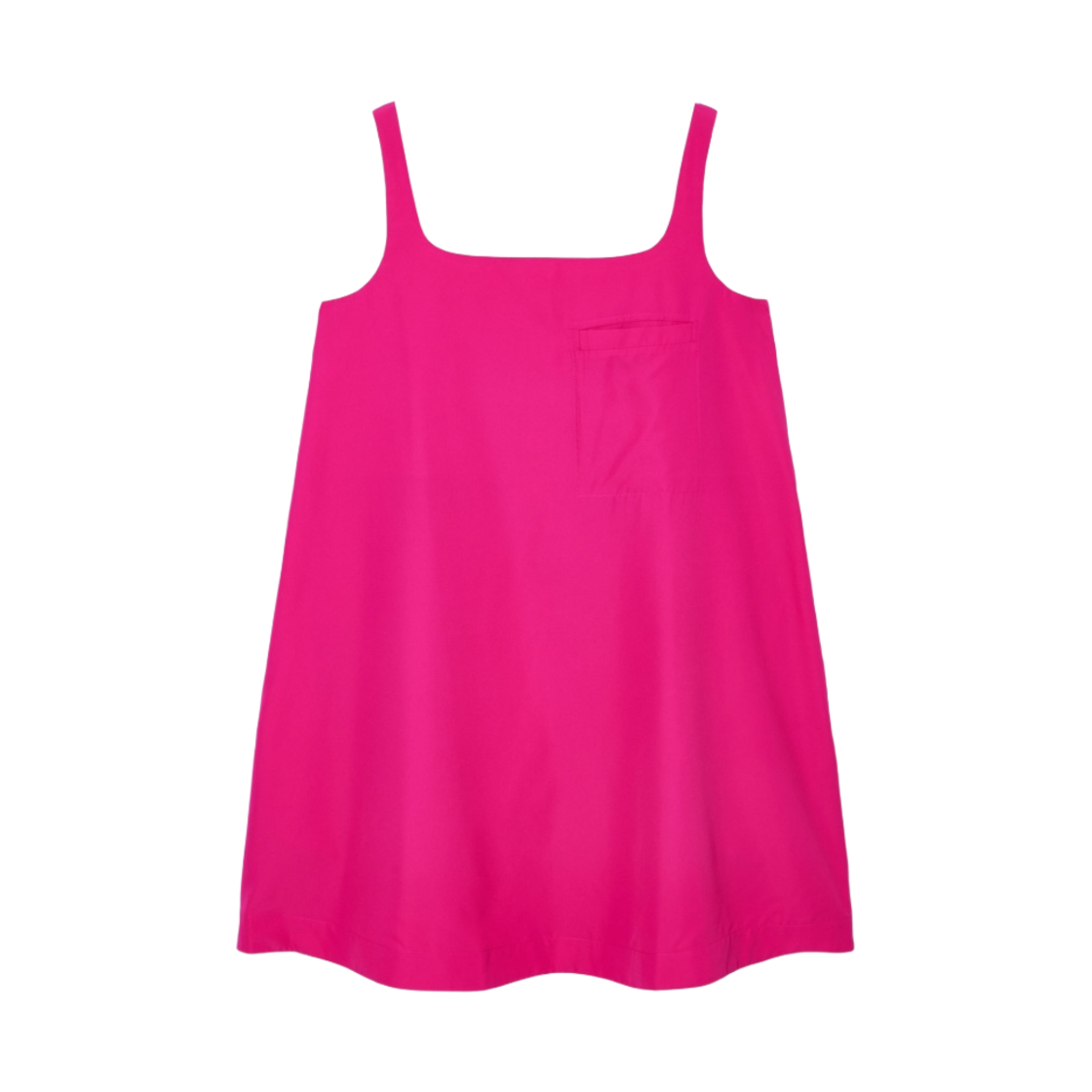 1083165002 (W) COS Contrast Panel Mini Dress Bright Pink