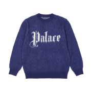 Palace Ye Olde Palace Knit Navy - 22FW