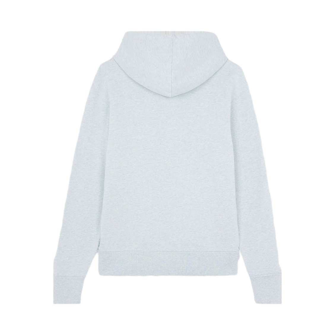 메종 키츠네 그레이 폭스 헤드 패치 클래식 후드 블루 헤이즈 멜란지(Maison Kitsune Grey Fox Head Patch Classic Hoodie Blue Haze Melange) - 2