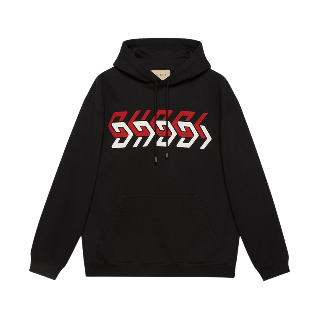 구찌 저지 스웨트셔츠 미러 프린트 블랙(Gucci Jersey Sweatshirt with Mirror Print Black)