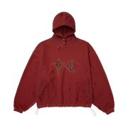 Thug Club Rock Hoodie Red