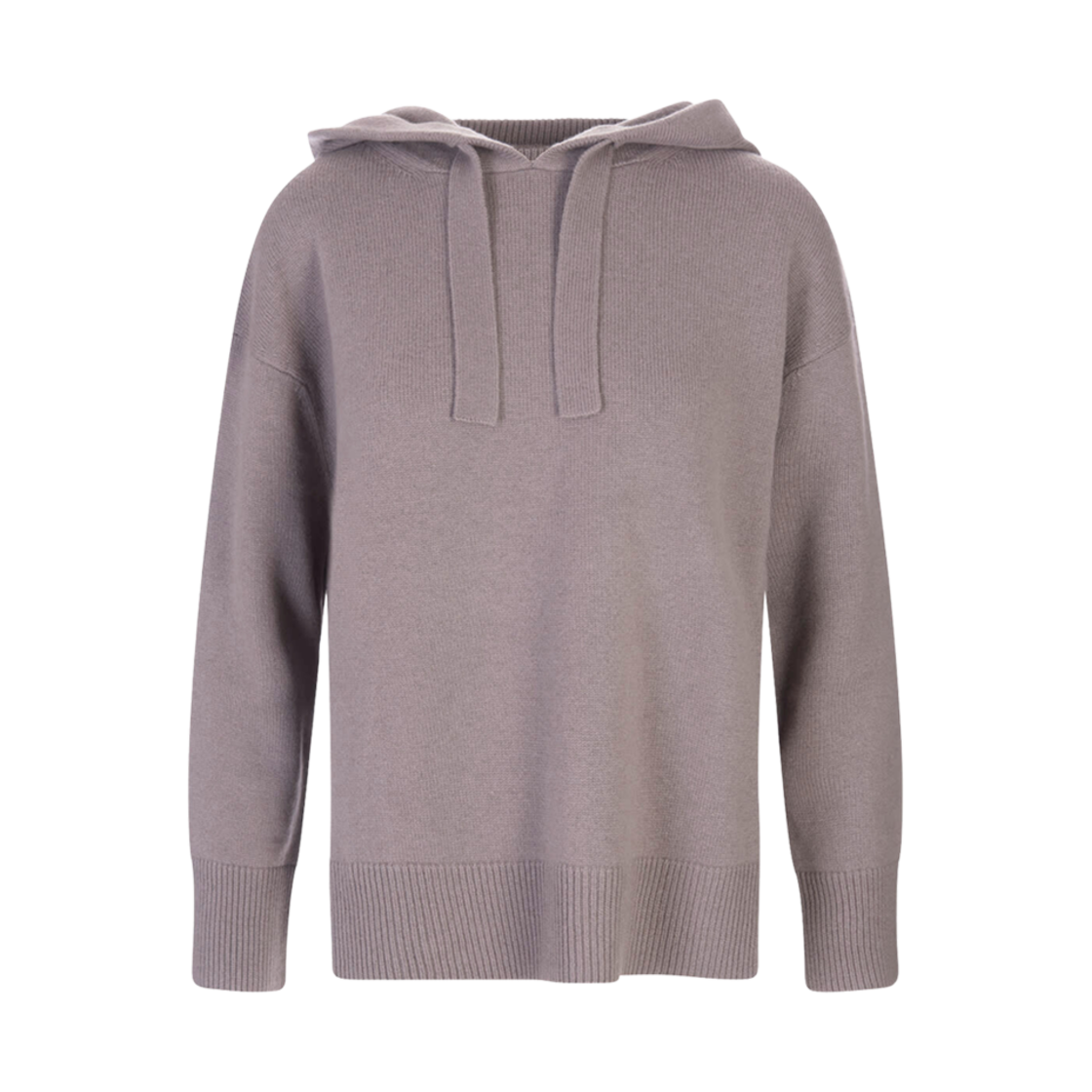 (W) 막스마라 스튜디오 파르마 후드 니트 그레이((W) Max Mara Studio Parma Hoodie Knit Grey) - 1