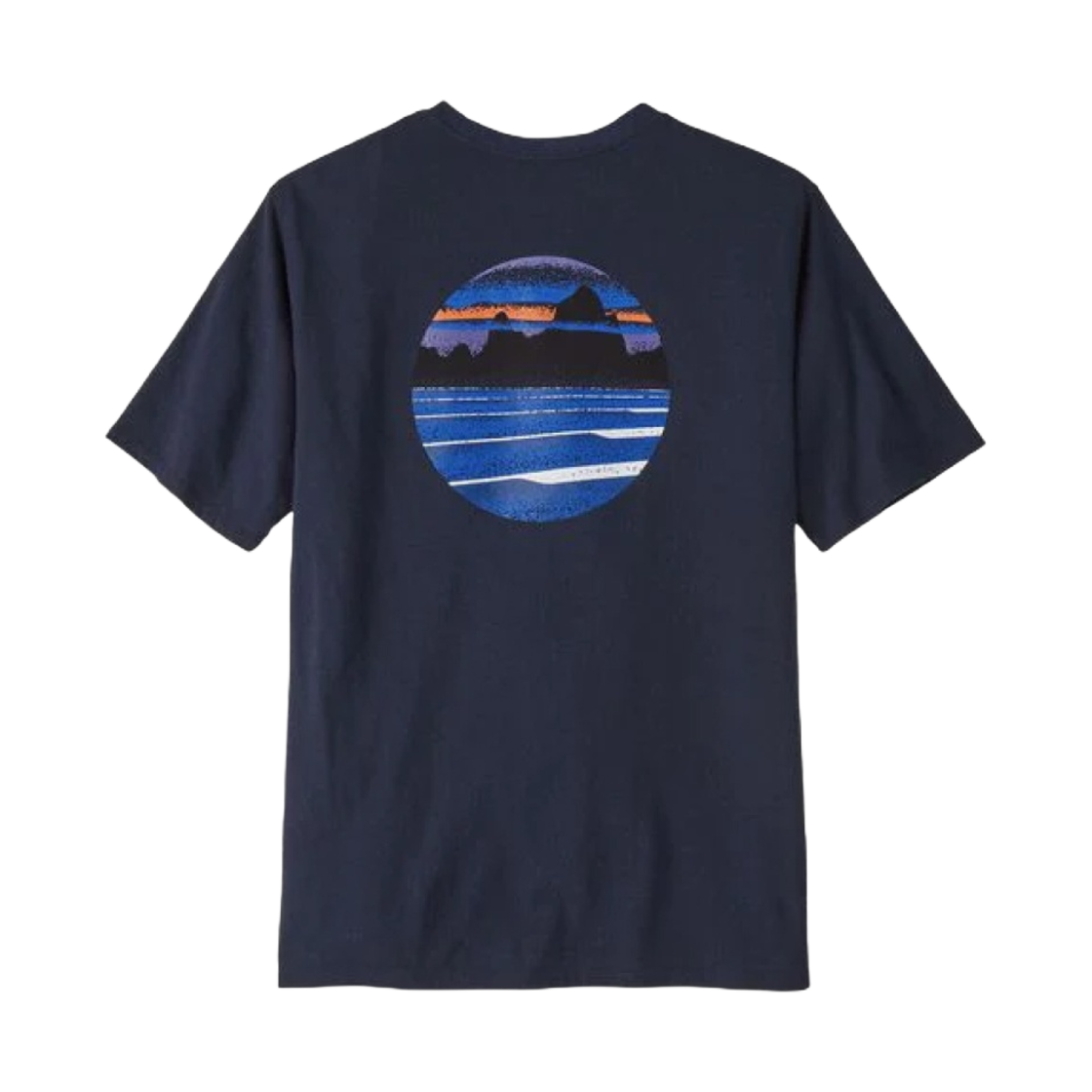 파타고니아 스카이라인 스텐실 리스폰시빌리티 뉴 네이비(Patagonia Skyline Stencil Responsibili-Tee New Navy) - 1