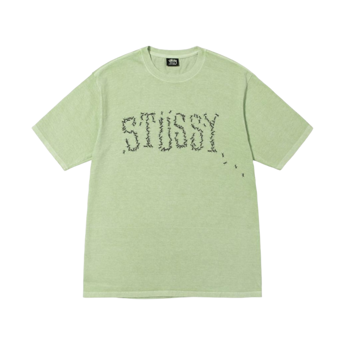 스투시 앤츠 피그먼트 다이드 티셔츠 세이지(Stussy Ants Pigment Dyed T-Shirt Sage) - 1
