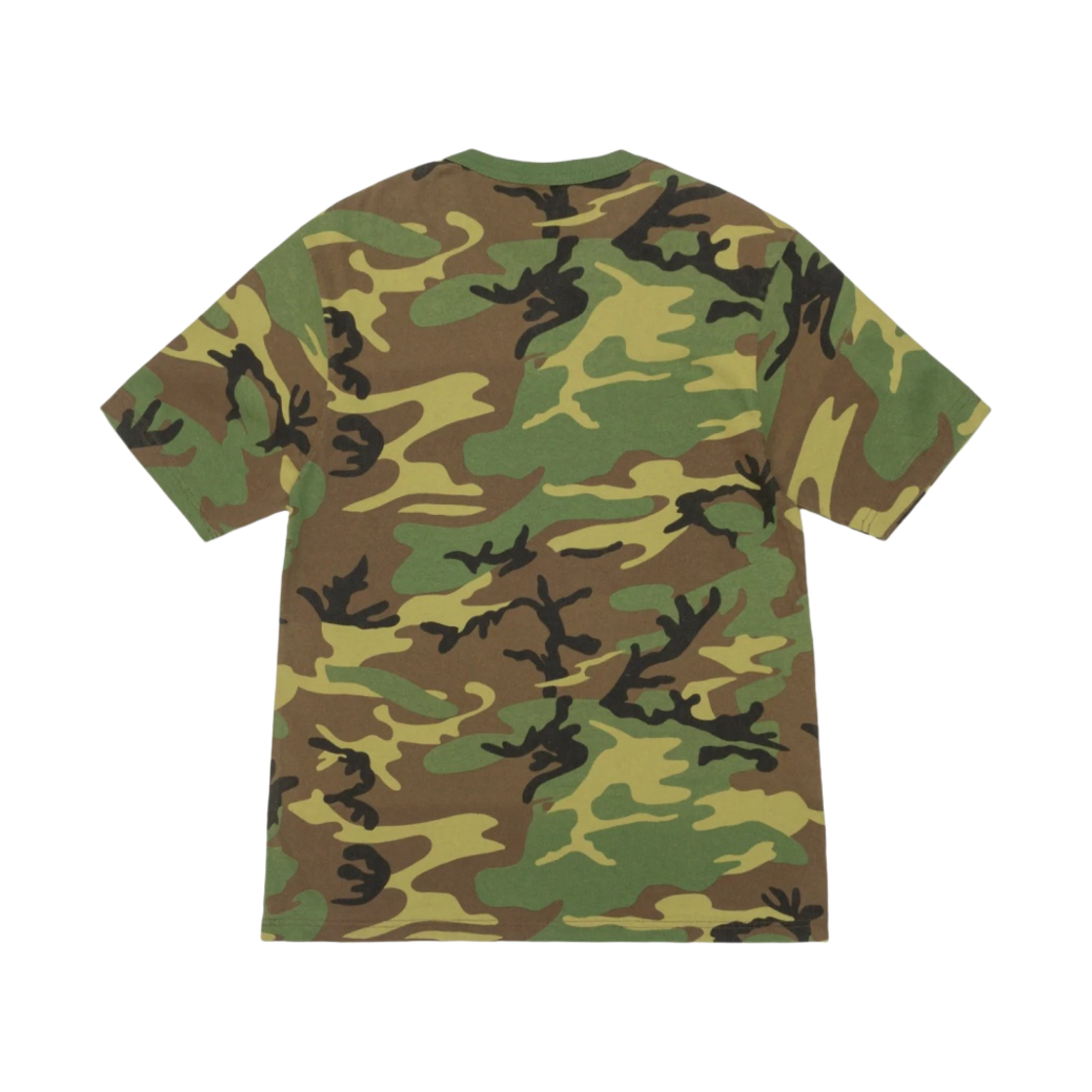 스투시 스탁 카모 티셔츠 카모 옐로우(Stussy Stock Camo T-Shirt Camo Yellow) - 2
