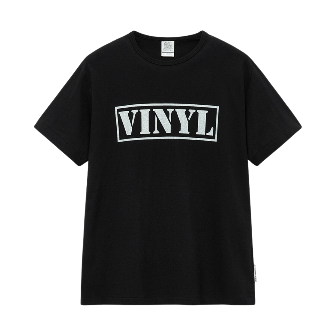 [KREAM 단독] 더바이닐하우스 박스 로고 티셔츠 블랙([KREAM 단독] Thevinylhouse Box Logo T-Shirt Black)