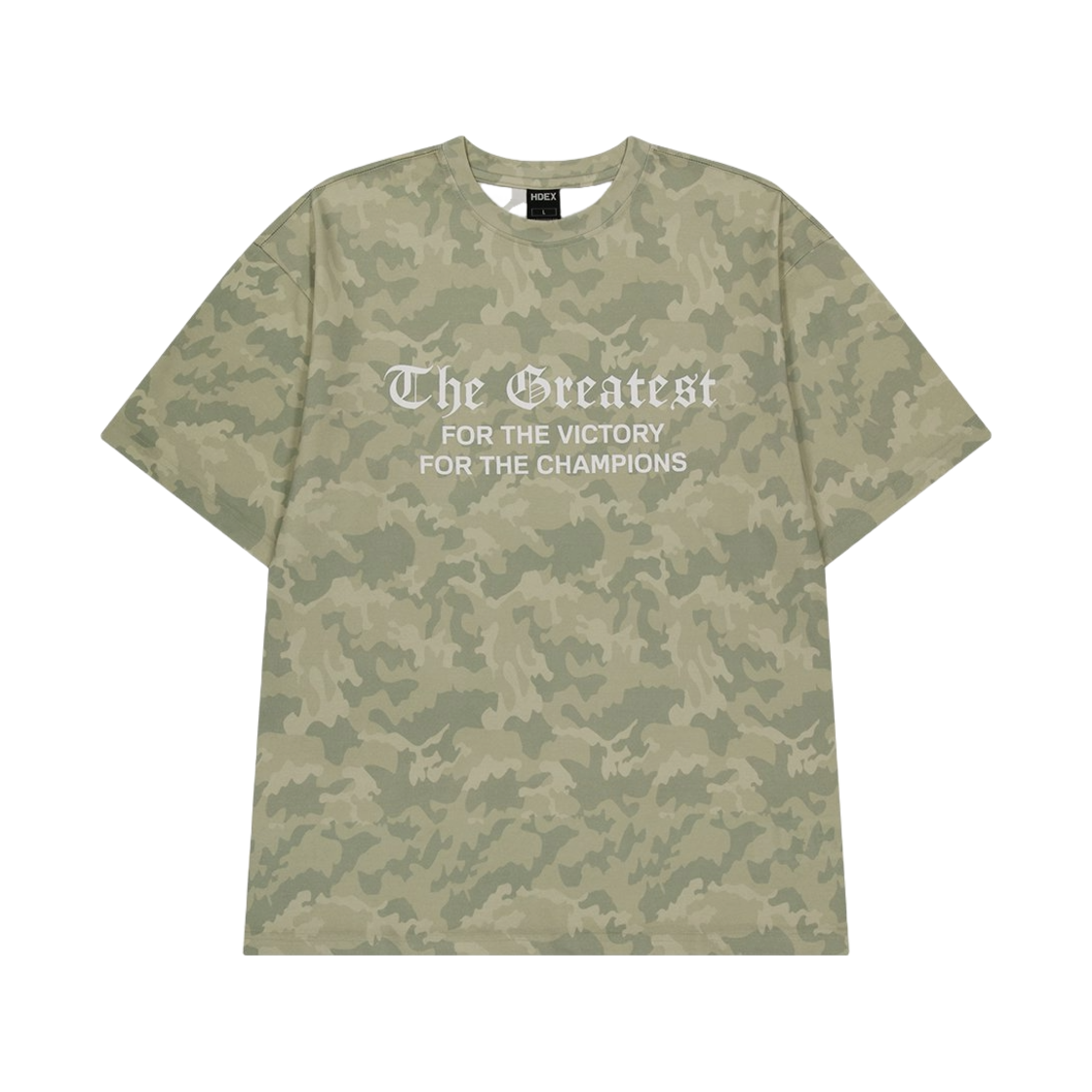 H251MLOTS12KCM HDEX Old Camo Pattern Short Sleeve Khaki Camo