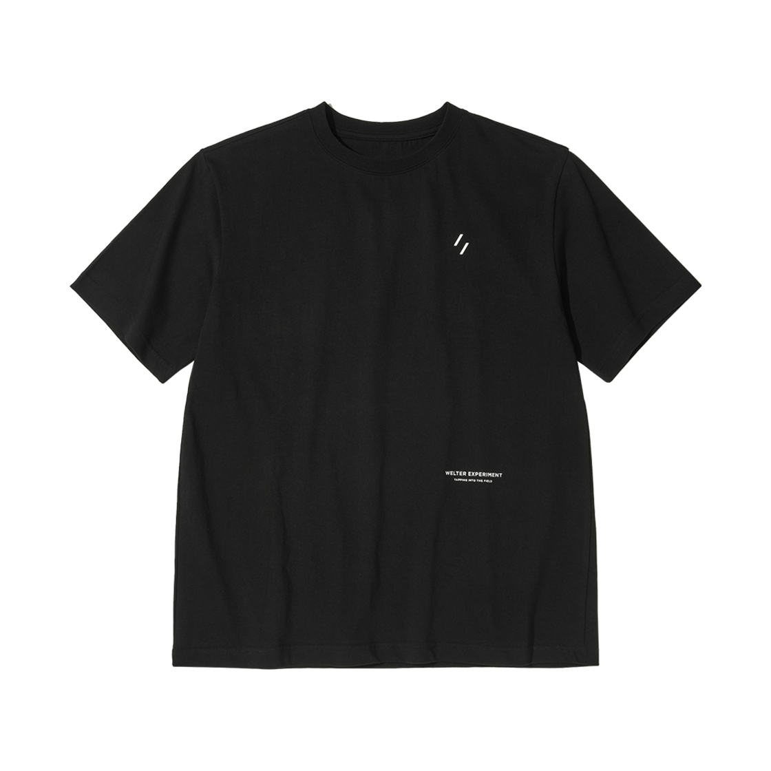 WBEUTS003BK Welter Experiment Sunrise T-Shirt Black