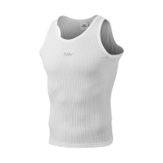 BORN TO WIN B Pendant Slice Sleeveless White
