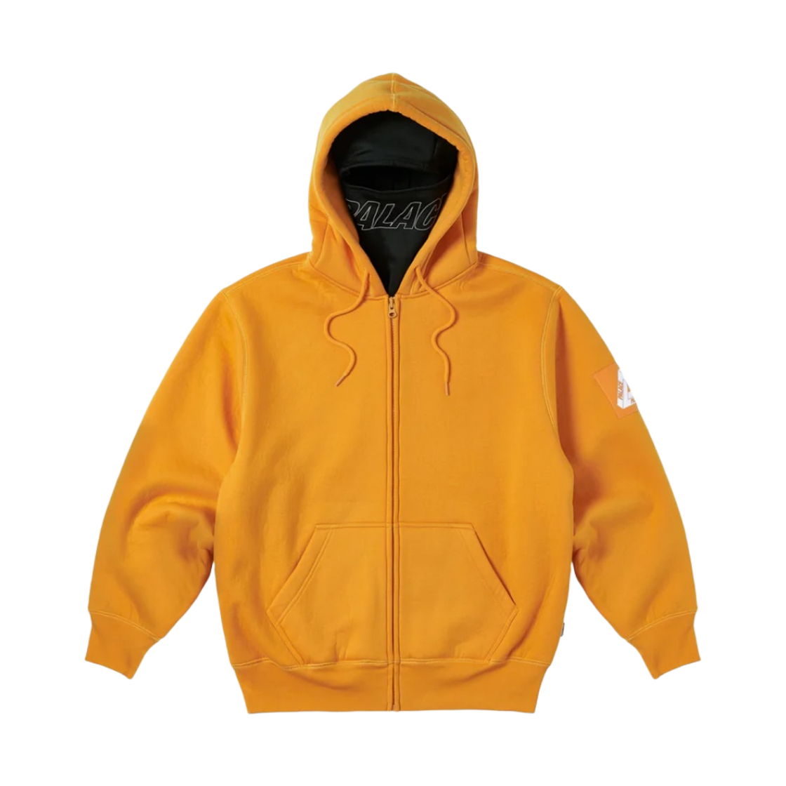 팔라스 페이스마스크 셔링 써멀 후드 오렌지 - 23SS(Palace Facemask Shearling Thermal Hood Orange - 23SS) - 1
