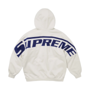 Supreme Wrapped Half Zip Hooded Sweatshirt Stone - 24SS
