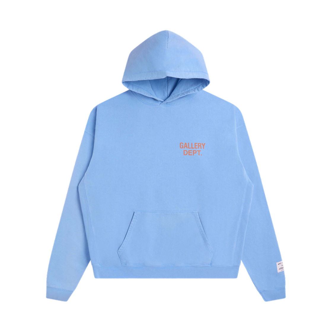 갤러리 디파트먼트 90'S GD 로고 후드 베이비 블루(Gallery Dept. 90'S GD Logo Hoodie Baby Blue)