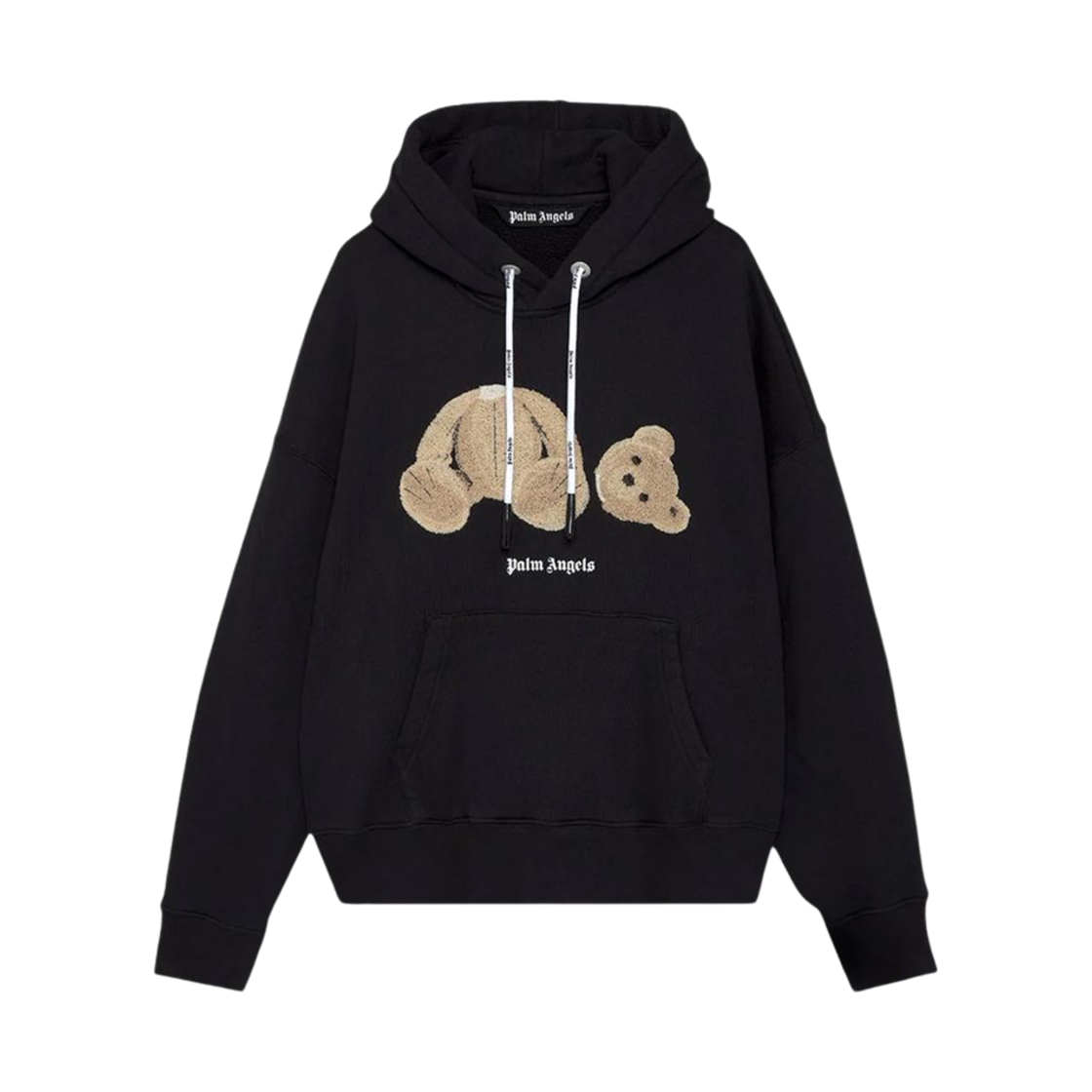 팜 엔젤스 베어 후드 블랙 브라운(Palm Angels Bear Hoodie Black Brown)
