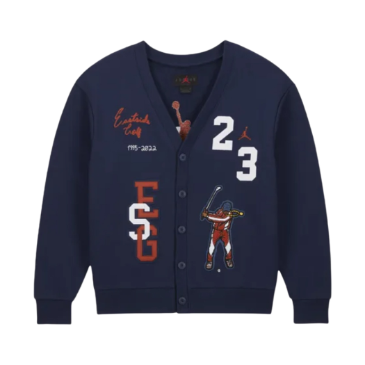 Jordan x Eastside Golf Cardigan Midnight Navy - US/EU