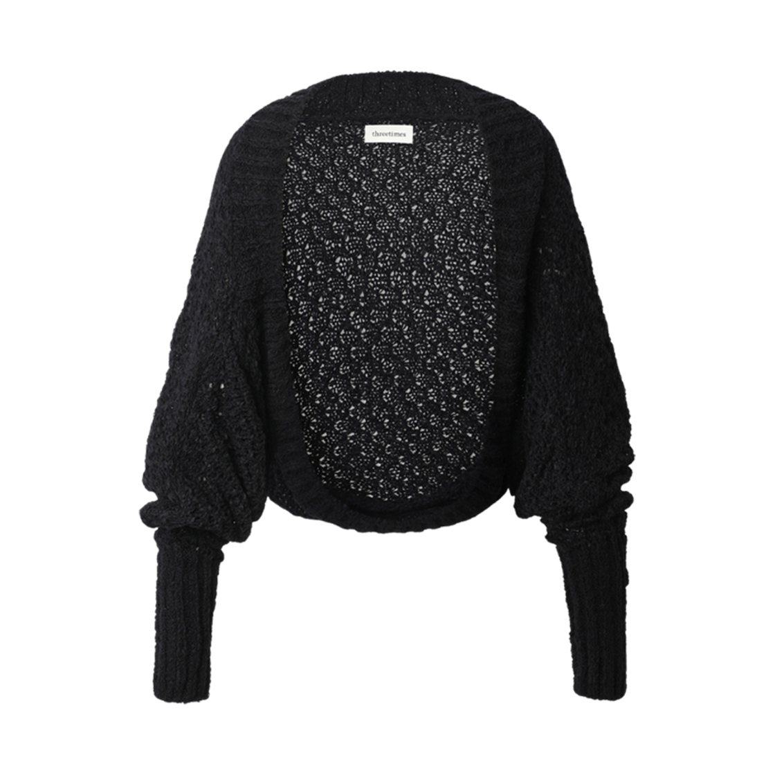 - (W) Threetimes Pony Bolero Black