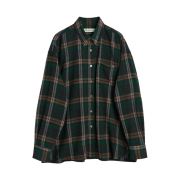 Our Legacy Borrowed BD Shirt Green Pub Check