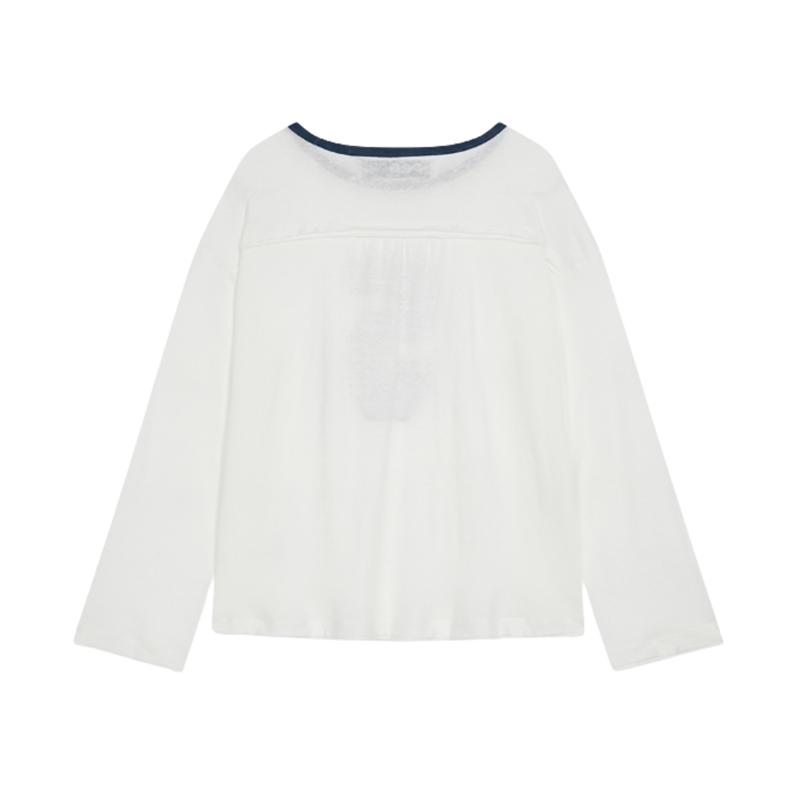 トップス Open Yy NO. 5 OVERSIZED LINEN TEE OPEN YY] NO. 5 OVERSIZED LINEN TEE, WHITE 正規品 韓国