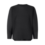 Homme Plisse Issey Miyake MC January Long Sleeve T-shirt Black