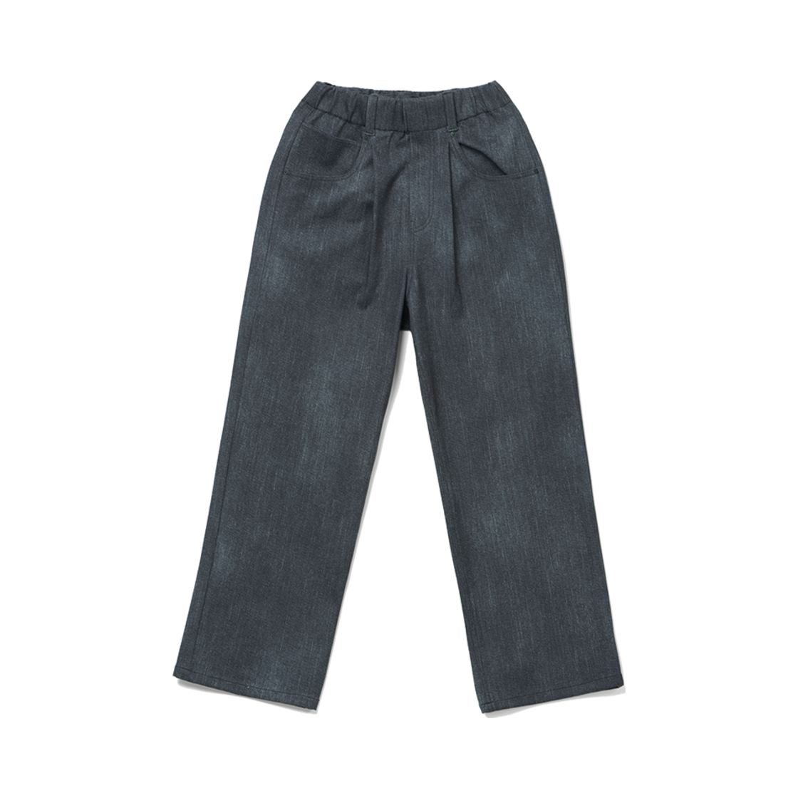 고엔제이 데님 와이드 팬츠 블랙(GOEN.J Denim Wide Leg Pants Black) - 1