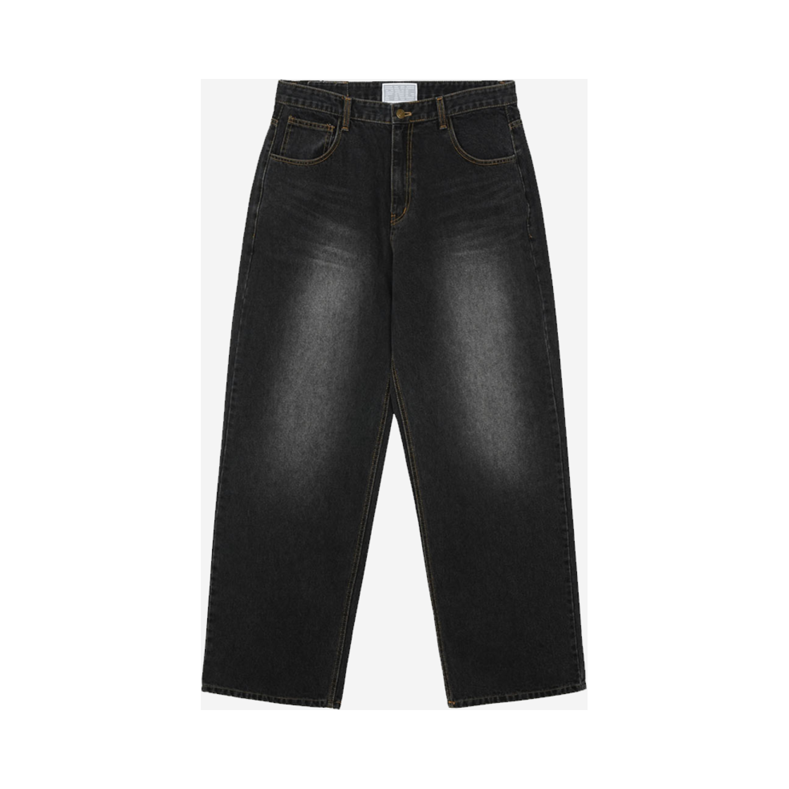피엔지 저널 아카데미아 데님 팬츠 블랙(PNG Journal Academia Denim Pants Black) - 1