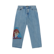 Palace Phumper P90 Baggy Jean Stone Wash - 24SS