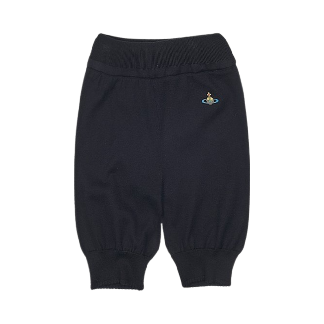 1802000G-Y000T-N401 (W) Vivienne Westwood Bea Shorts with Embroidered Logo Black