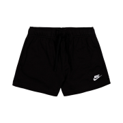 (W) Nike NSW Club Fleece Mid Rise Shorts Black - Asia