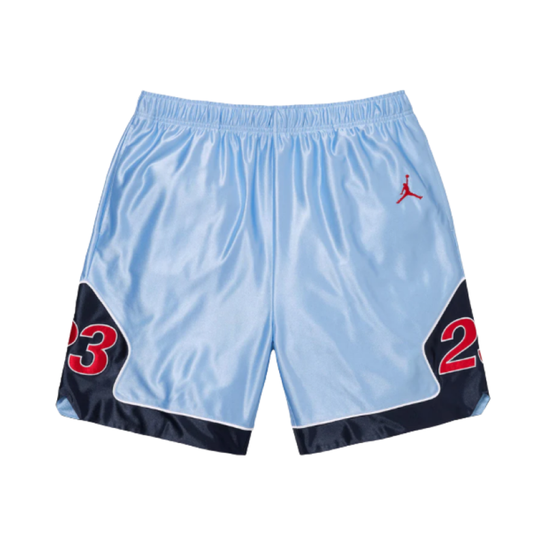 슈프림 x 조던 웜 업 쇼츠 라이트 블루 - 24FW(Supreme x Jordan Warm Up Shorts Light Blue - 24FW)