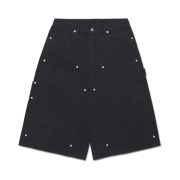 NOMANUAL C.D.L Bermuda Pants Washed Black