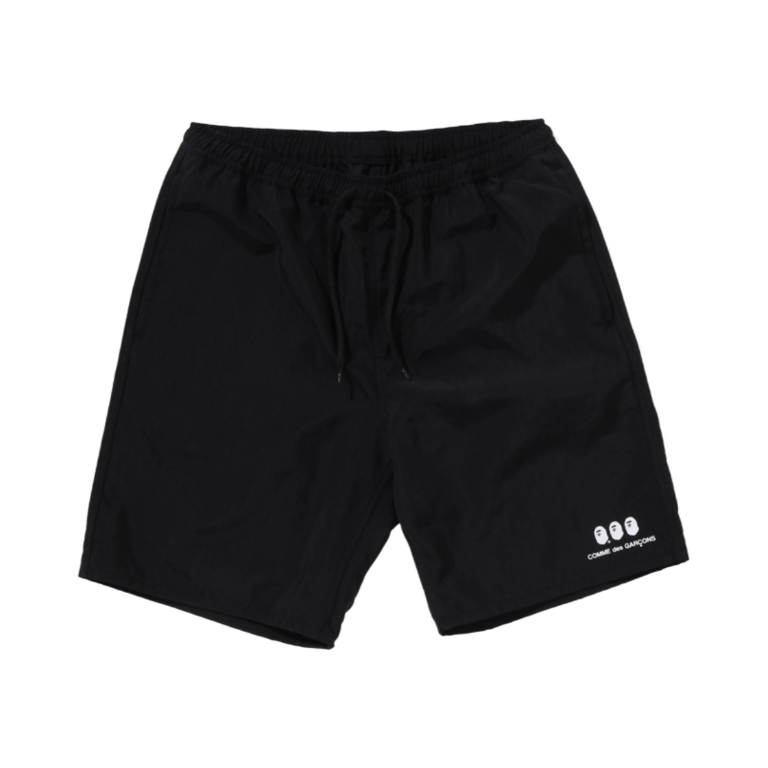 베이프 x 꼼데가르송 오사카 쇼츠 블랙(BAPE x Comme des Garcons Osaka Shorts Black)