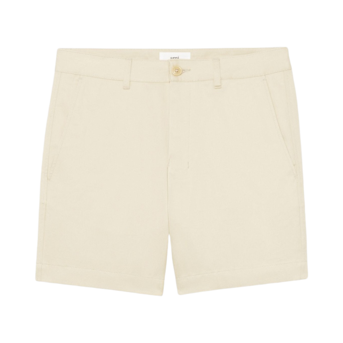 아미 치노 숏 팬츠 베이지(AMI Chino Short Pants Beige) - 1