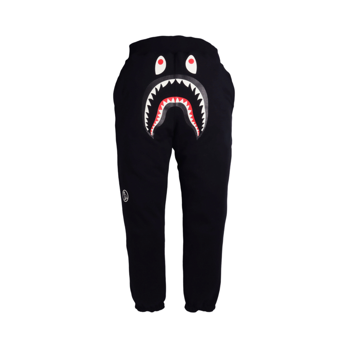 베이프 x OVO 우드랜드 카모 샤크 리버시블 스웨트팬츠 블랙(BAPE x OVO Woodland Camo Shark Reversible Sweatpants Black) - 1