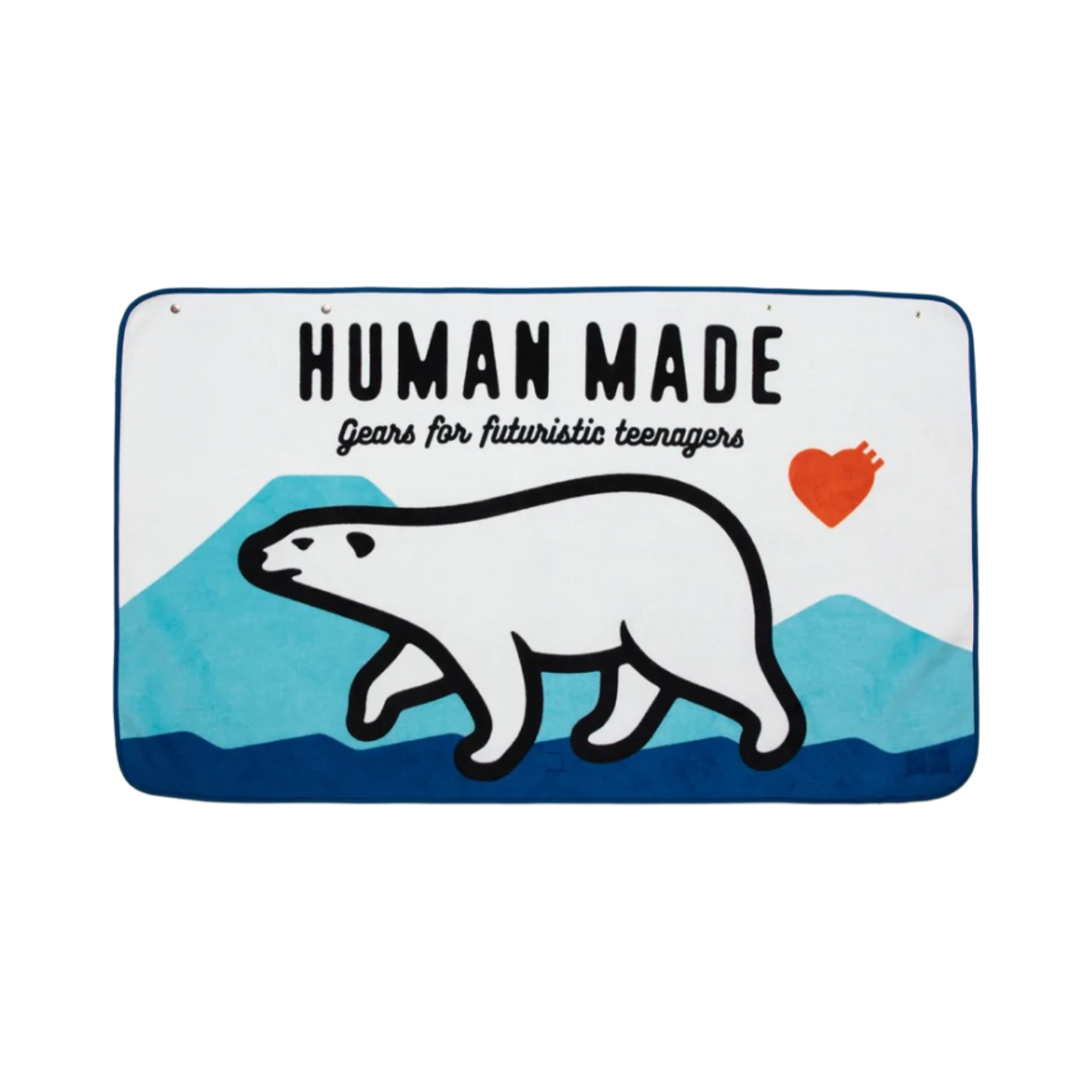 휴먼 메이드 플리스 블랭킷 네이비(Human Made Fleece Blanket Navy) - 1