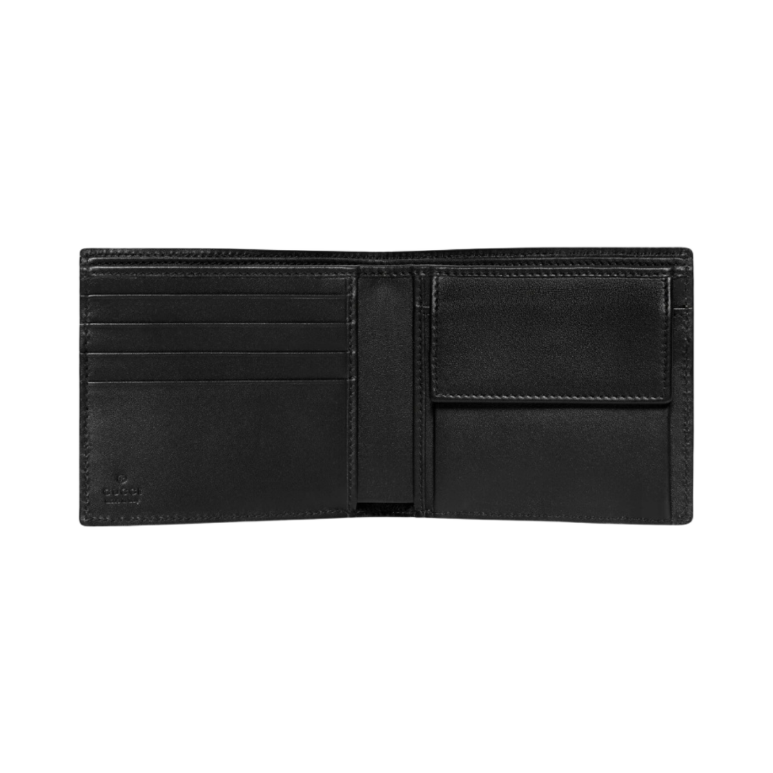 구찌 시그니쳐 코인 지갑 블랙(Gucci Signature Coin Wallet Black) - 2