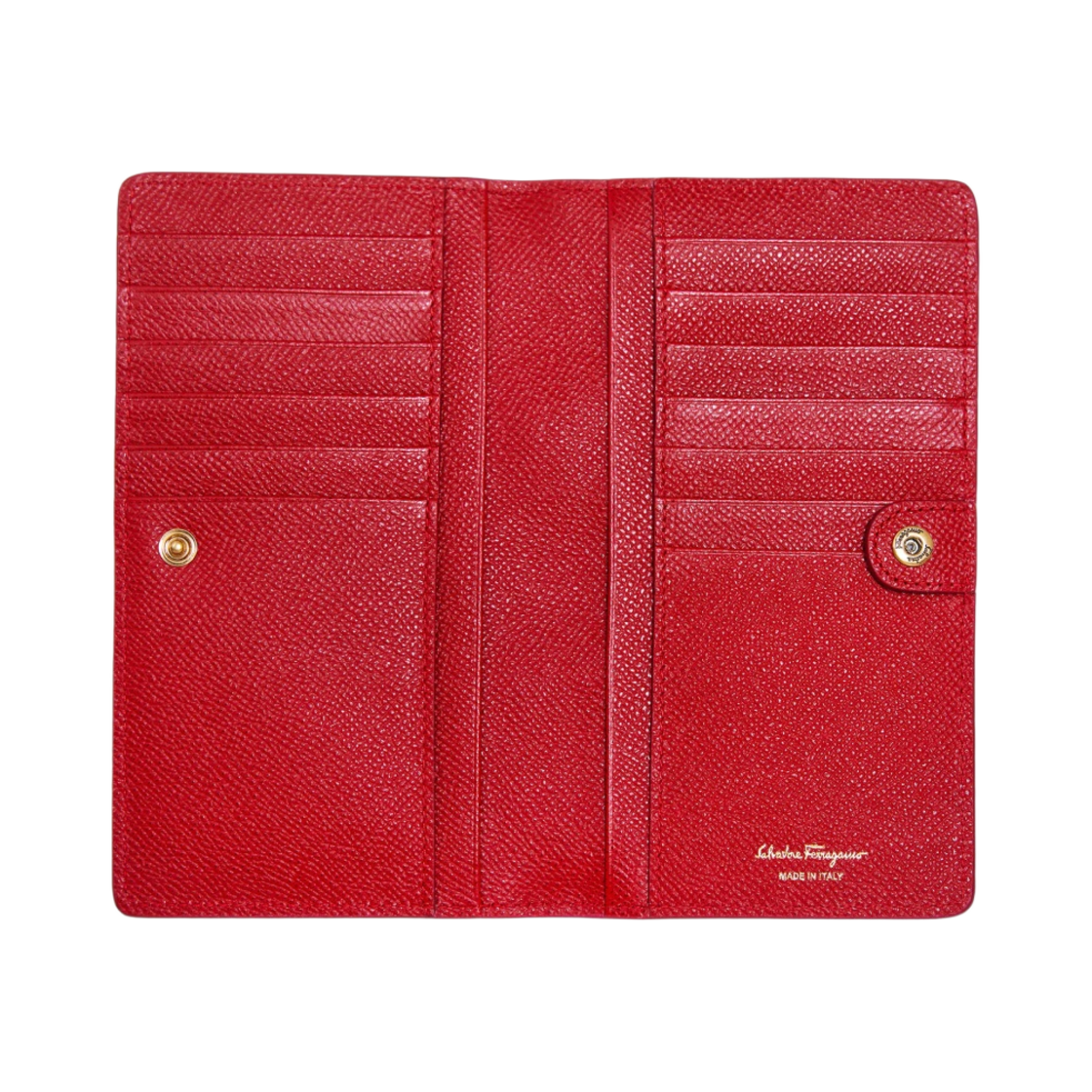 페라가모 간치니 장지갑 립스틱 레드(Ferragamo Gancini Continental Wallet Lipstick Red) - 3