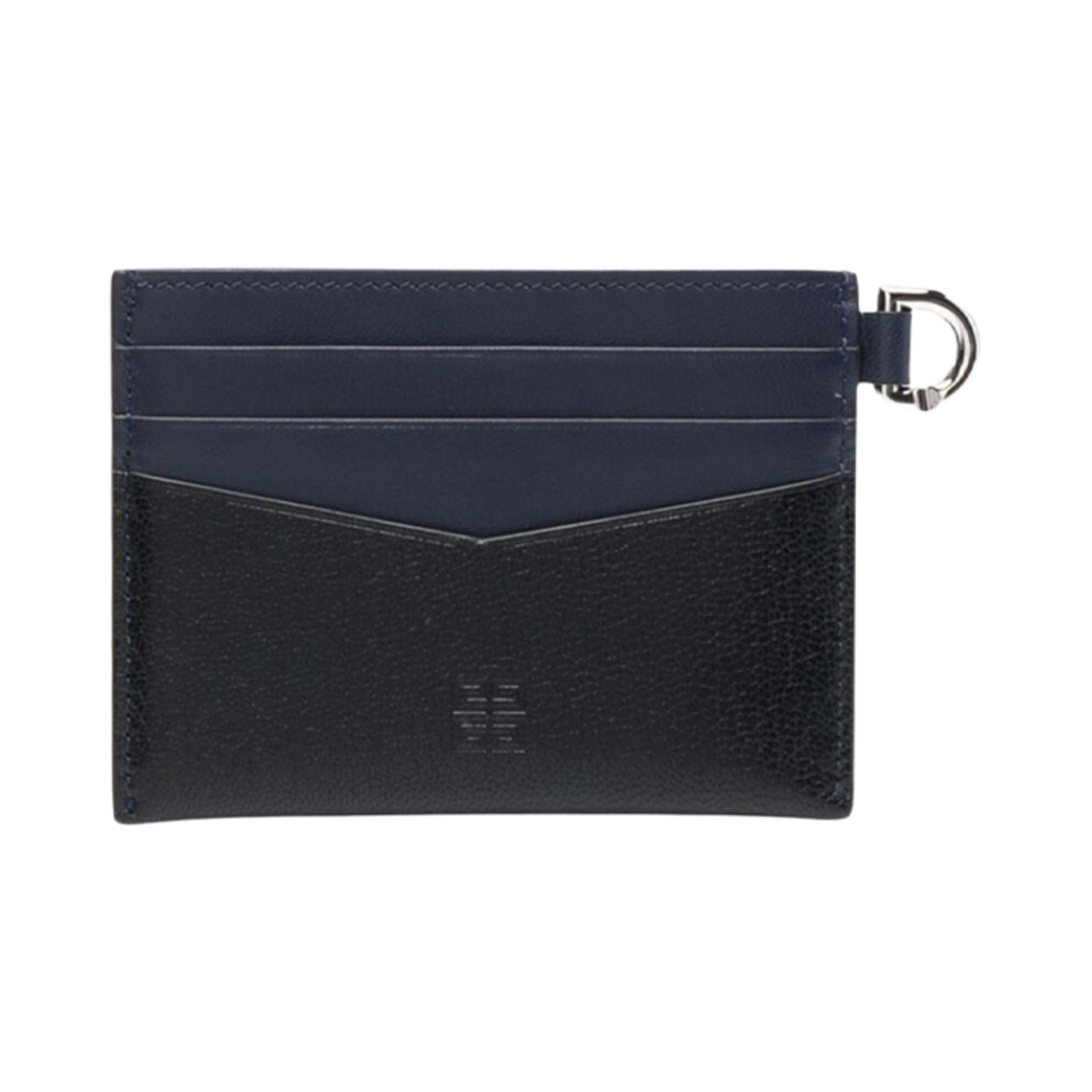 지방시 투톤 엣지 카드 홀더 블랙 네이비(Givenchy Two-Tone Edge Card Holder Black Navy) - 2
