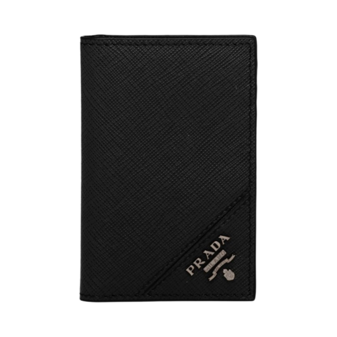 프라다 사피아노 레더 카드 홀더 블랙(Prada Saffiano Leather Card Holder Black)