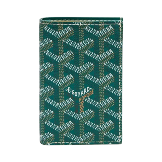 Goyard Saint Pierre Card Holder Green