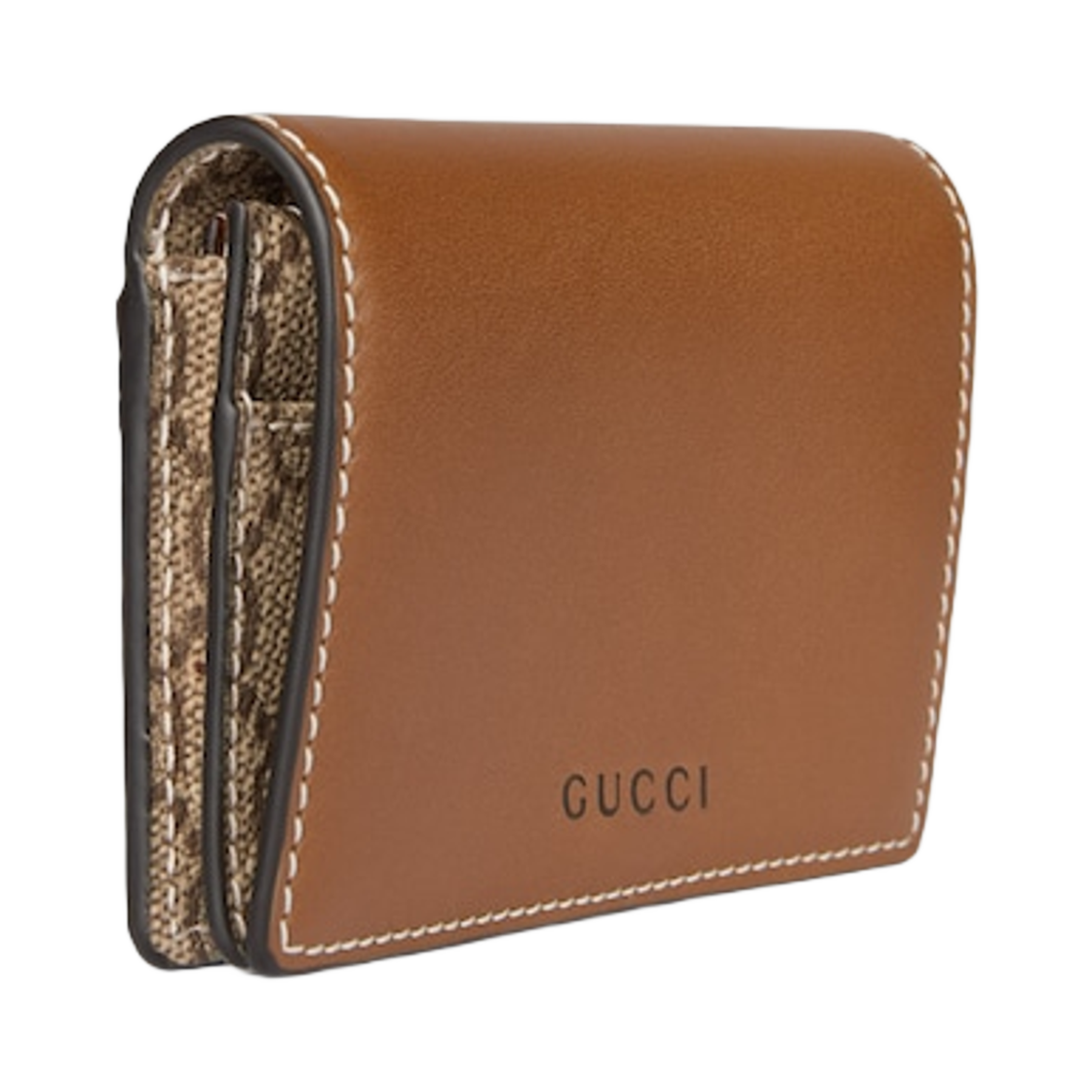 구찌 GG 엠블럼 카드 케이스 브라운(Gucci GG Emblem Card Case Brown) - 2