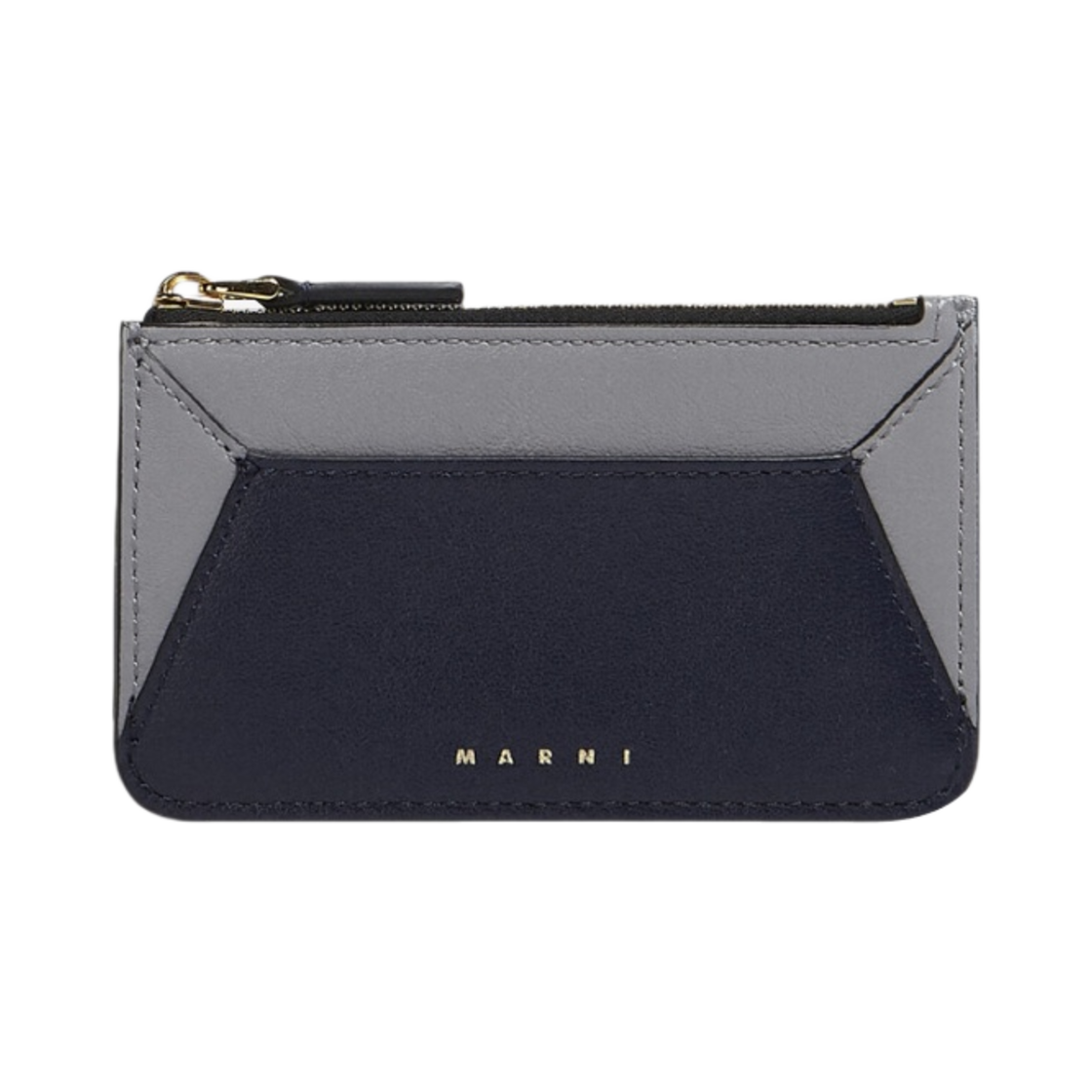 마르니 레더 카드 케이스 애쉬 네이비 블루(Marni Leather Card Case Ash Navy Blue) - 1