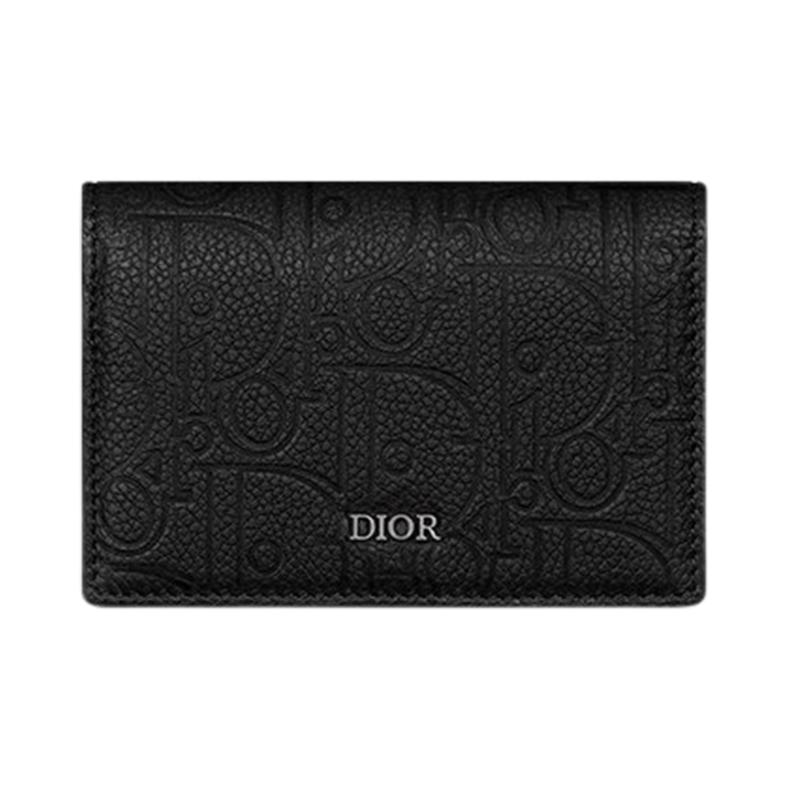 2ESCH178FLG-H00N Dior Business Card Holder Dior Gravity Leather Black
