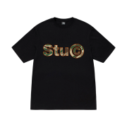Stussy Stu C. Camo T-Shirt Black