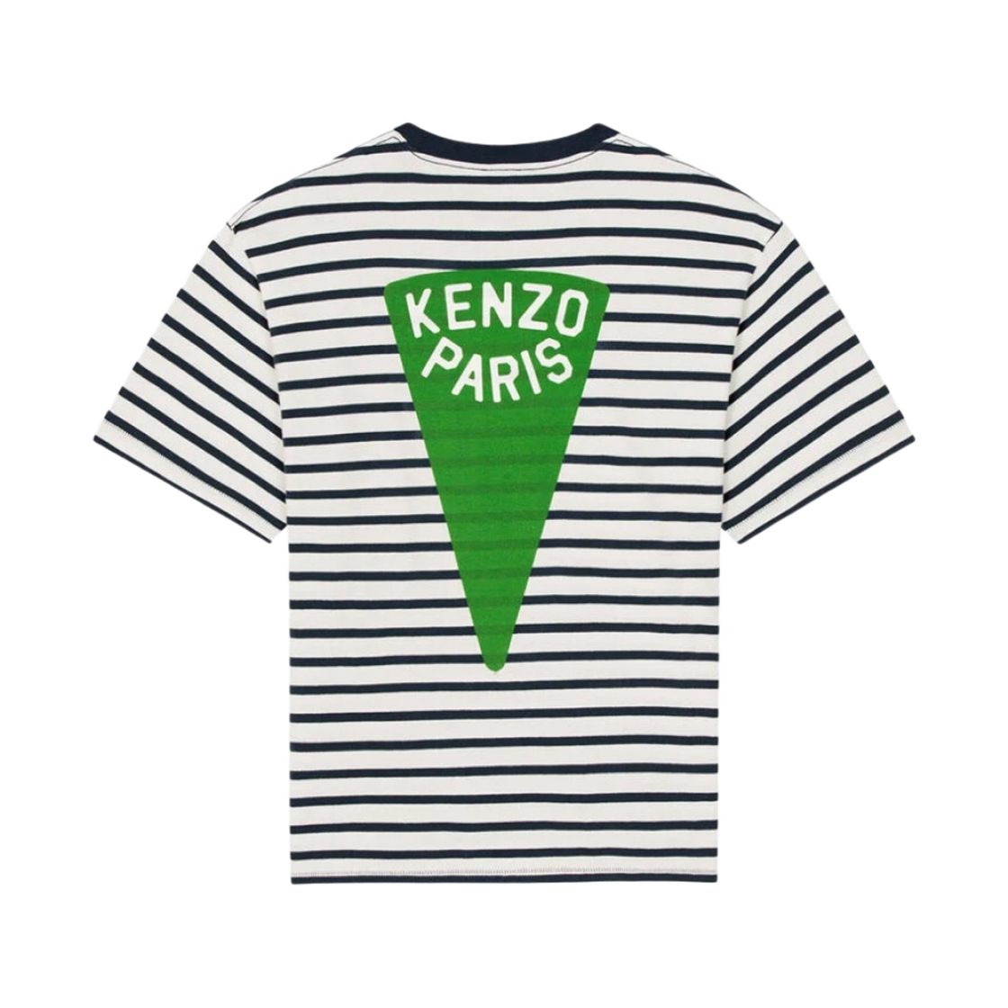 겐조 노티컬 스트라이프 오버사이즈 티셔츠 미드나잇 블루(Kenzo Nautical Stripes Oversized T-Shirt Midnight Blue) - 2
