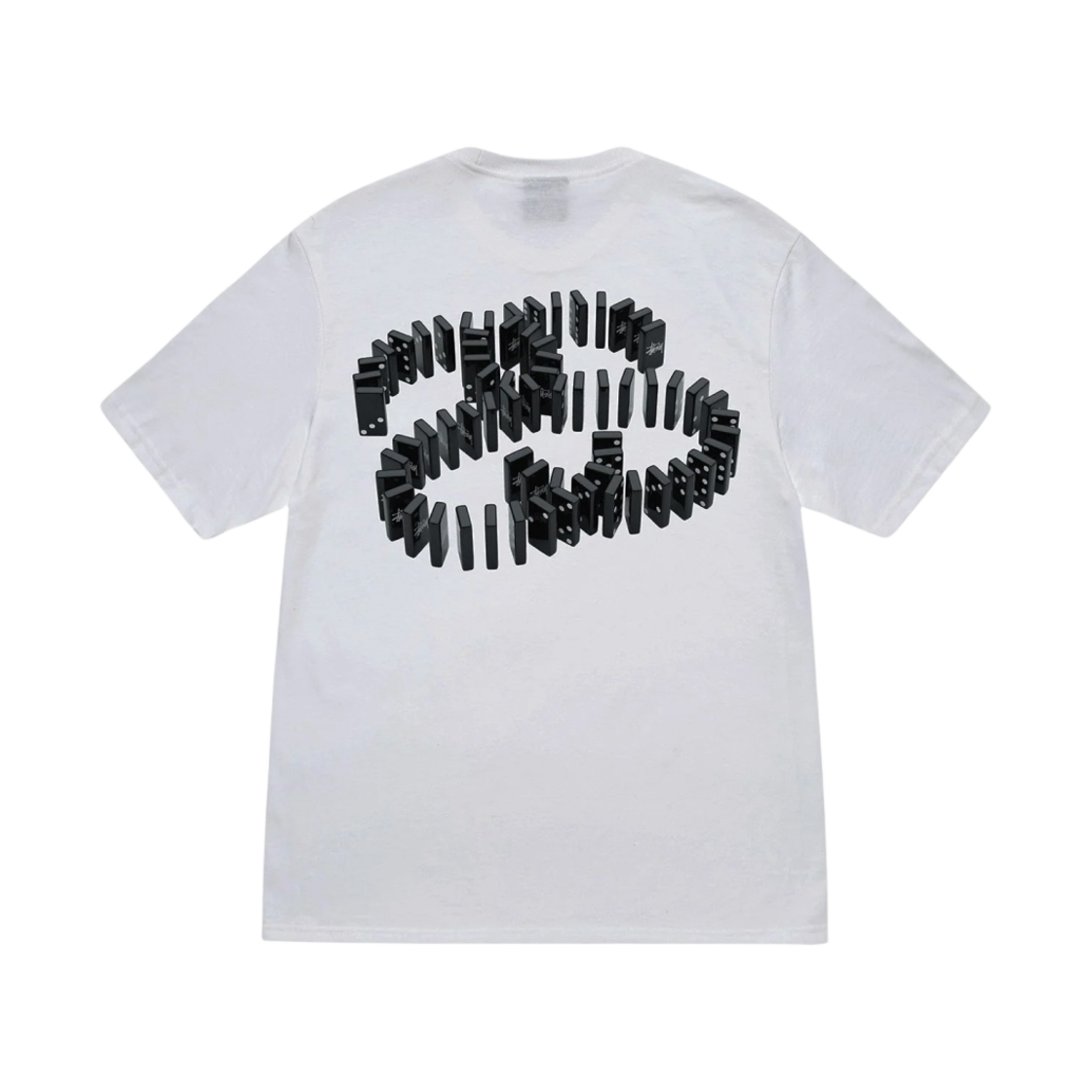 스투시 도미노 티셔츠 화이트