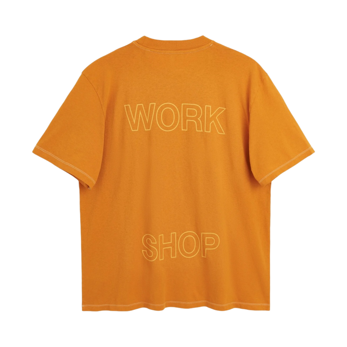 아워레가시 워크 샵 박스 티셔츠 허니 진저 음양 프린트(Our Legacy Work Shop Box T-Shirt Honey Ginger Yin Yang Print) - 2