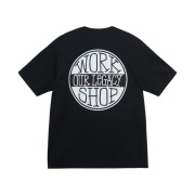 Stussy x Our Legacy Work Shop Dot Pigment Dyed T-Shirt Black