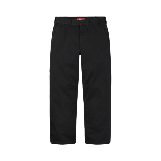 슈프림 워크 팬츠 블랙 - 23FW | Supreme | KREAM