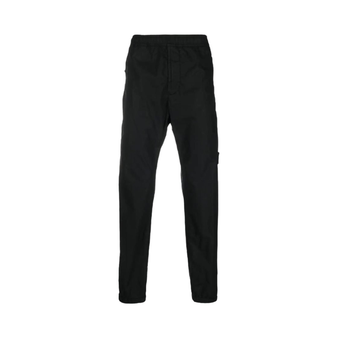 781530503-V0029 Stone Island 30503 Light Stretch Cotton Canvas Fatigue Trousers Black - 23SS
