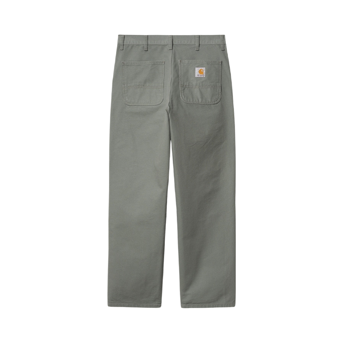 칼하트 WIP 디어본 캔버스 심플 팬츠 스모크 그린