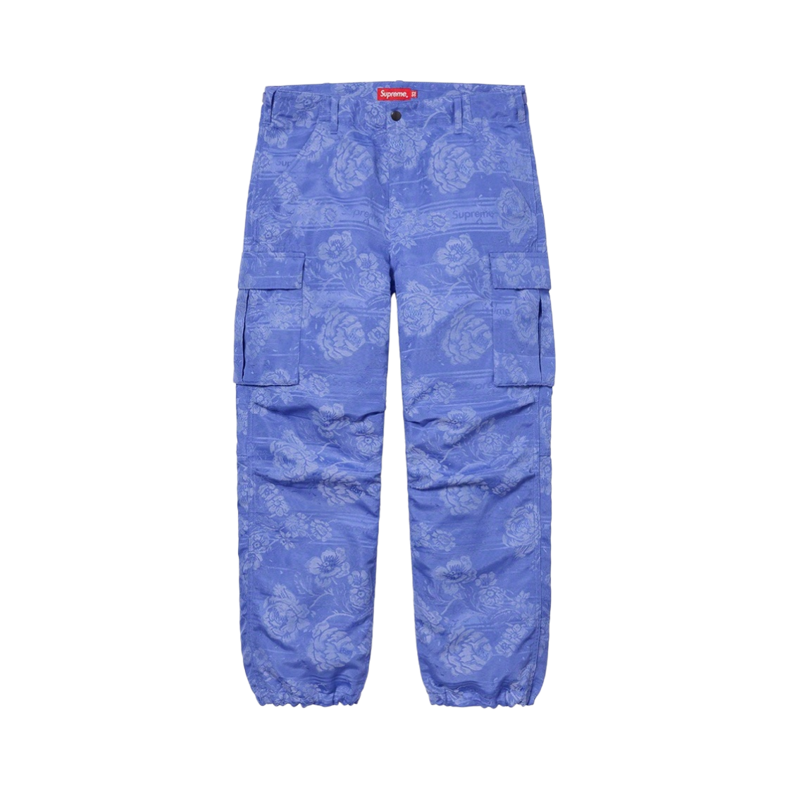 슈프림 플로랄 테피스트리 카고 팬츠 블루 - 21SS(Supreme Floral Tapestry Cargo Pants Blue - 21SS) - 1